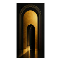 Golden Portal Wandkunstposter