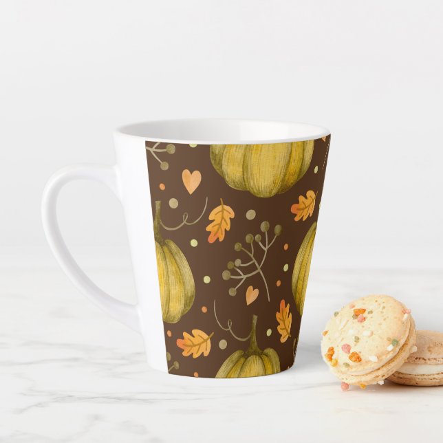 Golden Pumpkins Latte Tasse (Beispiel)