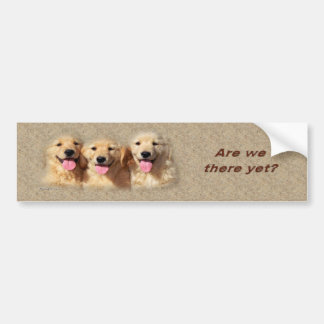 golden_pups3_bumpersticker autoaufkleber