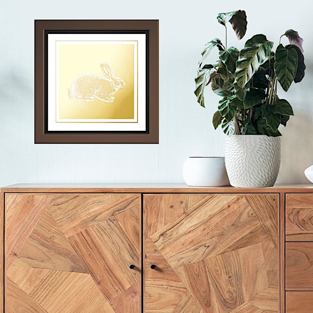 Golden Rabbit Foliendrucke (Von Creator hochgeladen)