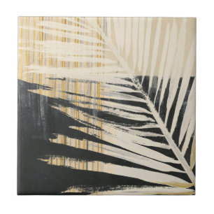 Golden Raffia - Palm Fronds Fliese