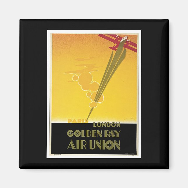 Golden Ray Air Gewerkschaft Magnet (Vorne)