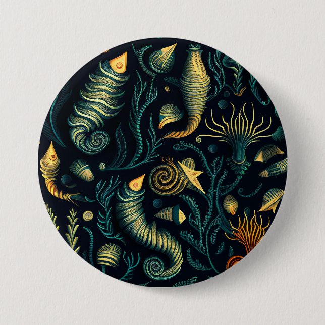 Golden Reefs Button (Vorderseite)