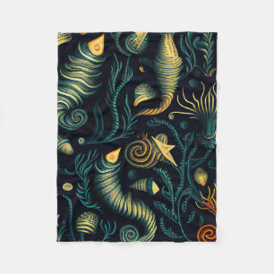 Golden Reefs Fleecedecke