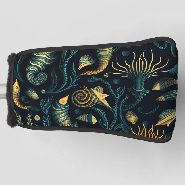 Golden Reefs Golf Headcover (Vorderseite)