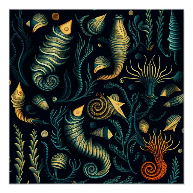 Golden Reefs Poster (Vorderseite)