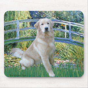 Golden Retriever 10 - Brücke Mousepad