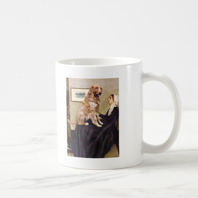 Golden Retriever 1 - Whistler Mother Kaffeetasse (Rechts)