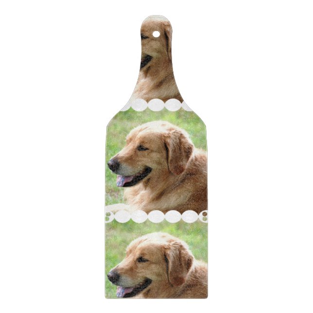 golden-retriever-33 schneidebrett (Vorderseite)
