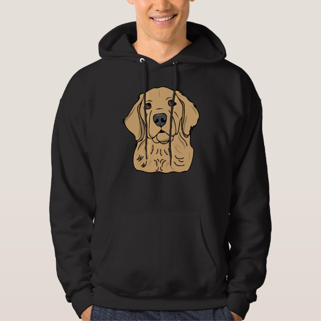Golden Retriever 521 Hoodie (Vorderseite)