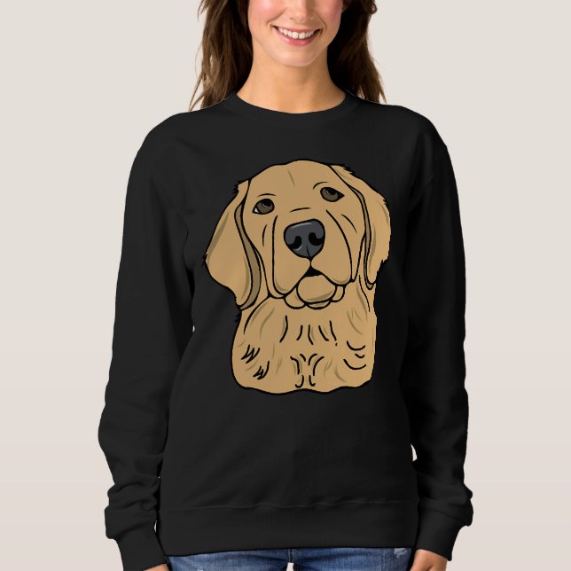Golden Retriever 521 Sweatshirt (Vorderseite)