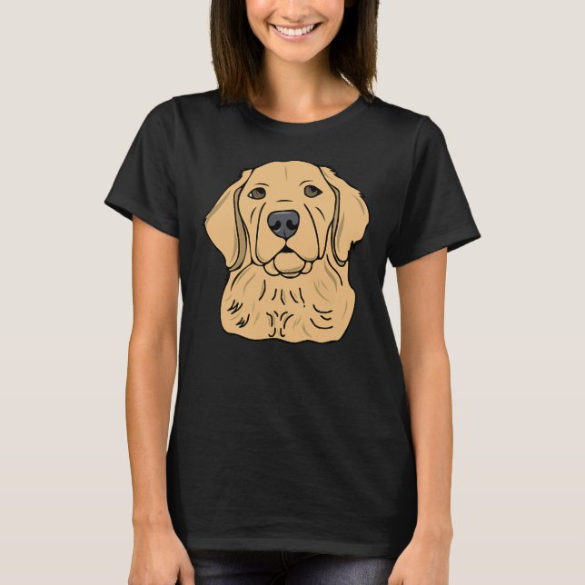 Golden Retriever 521 T-Shirt (Vorderseite)