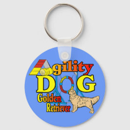 Golden Retriever Agility Geschenke Schlüsselanhänger