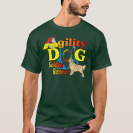 Golden Retriever Agility Geschenke T-Shirt