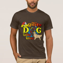 Golden Retriever Agility Geschenke T-Shirt