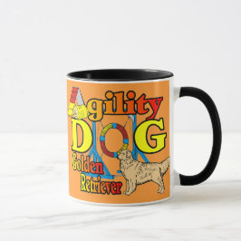 Golden Retriever Agility Geschenke Tasse