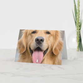 Golden Retriever Alter Geburtstag Humor Karte