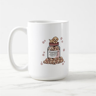 Golden Retriever Antidepressivum | Welpentherapie Kaffeetasse