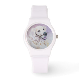Golden Retriever Armbanduhr