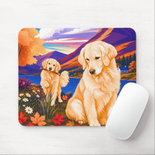 Golden Retriever • ArtMuse Mousepad