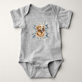 Golden Retriever Baby Bodysuit Strampler