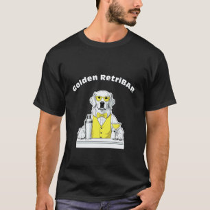 Golden Retriever Barkeeper Lustiger Hundewitz Pun  T-Shirt