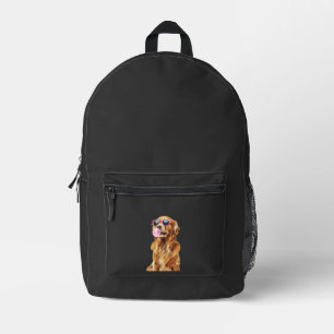 Golden Retriever Bedruckter Rucksack