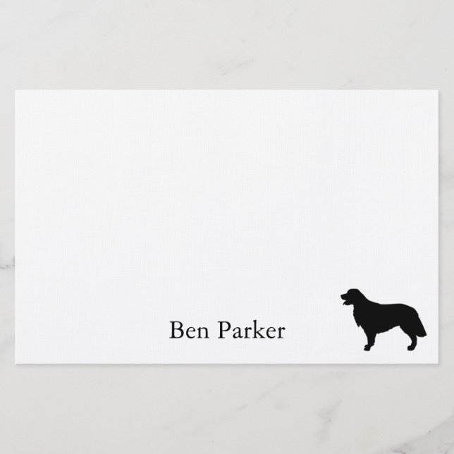 Golden retriever-Briefpapier Briefpapier (Vorderseite)