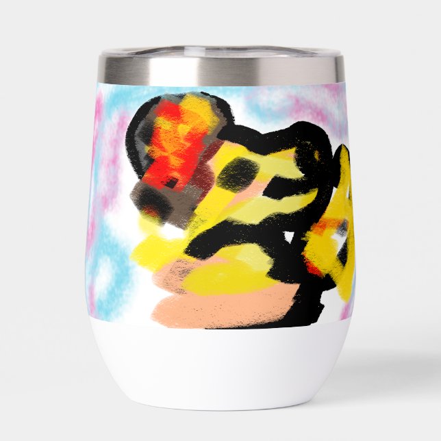 Golden Retriever bunt (Rückseite)