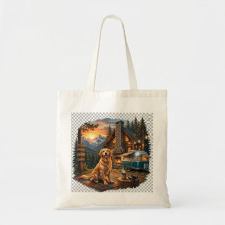 Golden Retriever Cabin Abenteuer-Tasche Tragetasche