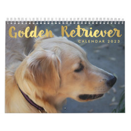 Golden Retriever Calendar 2023 Fotos Kalender