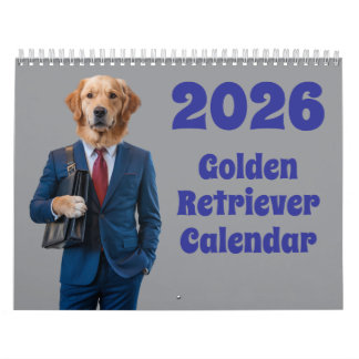 Golden Retriever Calendar Kalender