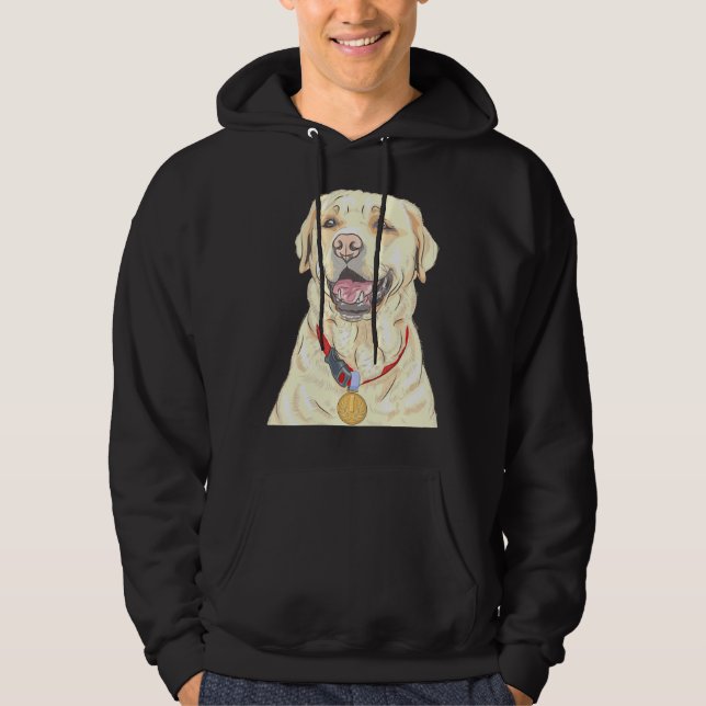 Golden Retriever Champion Hoodie (Vorderseite)