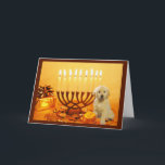 Golden retriever Chanukah Karte Menorah5<br><div class="desc">Familie und an Freunde während der Chanukah Jahreszeit sich zu erinnern ist eine wunderbare Weise, in Kontakt mit den Leuten Sie ungefähr zu behalten Liebe und Sorgfalt. Ich schuf diese HundChanukah Karten mit Liebe und Sorgfalt und ich sind jedermann sicher, dem Liebehunde erfreut werden, um sie zu empfangen. Sie haben...</div>