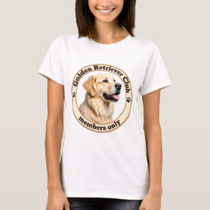 Golden Retriever 'Club - Nur Mitglieder' T-Shirt