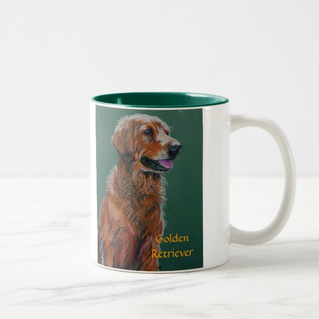 "Golden Retriever" Coffee Tasse (Rechts)