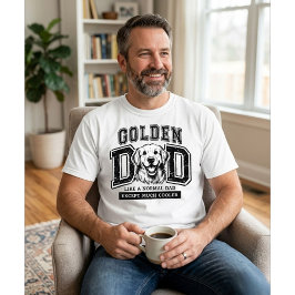 Golden Retriever Dad T-Shirt