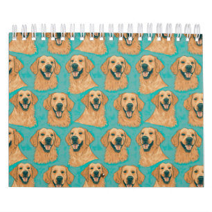 Golden Retriever Desktop Calendar Kalender