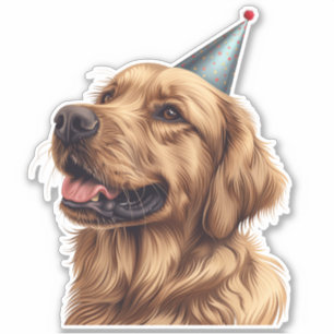 Golden Retriever Dog Aufkleber