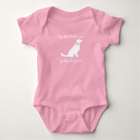 Golden Retriever Dog Baby Dusche Rosa