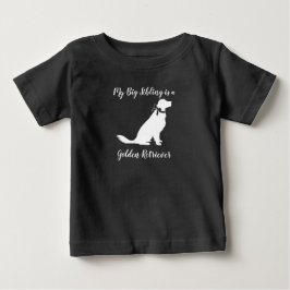 Golden Retriever Dog Baby Dusche T-shirt