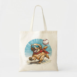 Golden Retriever Dog Baseball spielen Tragetasche