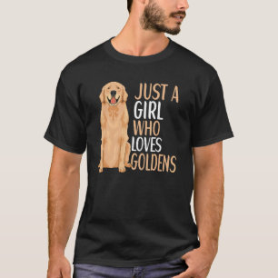 Golden Retriever Dog Bekleidung für Männer Frauen T-Shirt