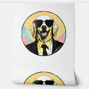 Golden Retriever Dog Business Tapete