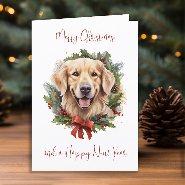 Golden Retriever Dog Custom Weihnachten (Von Creator hochgeladen)