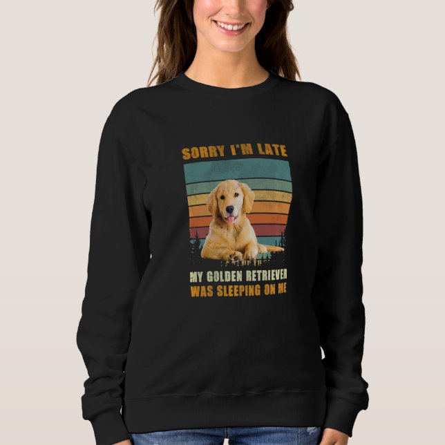 Golden Retriever Dog  Dog Owner Golden Retriever Sweatshirt (Vorderseite)