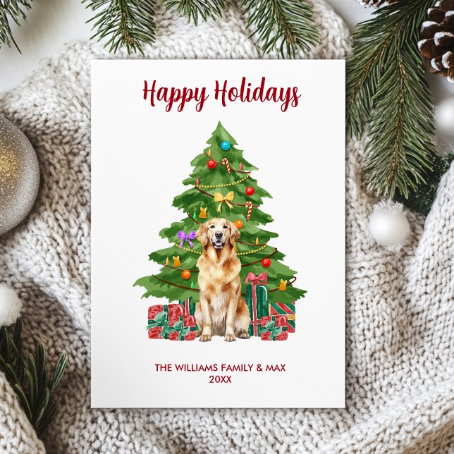 Golden Retriever Dog Familie Weihnachten (Von Creator hochgeladen)