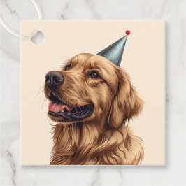 Golden Retriever Dog Geschenkanhänger