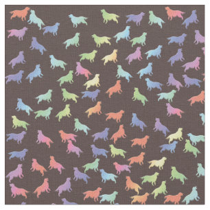 Golden Retriever Dog Jog Stoff