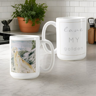 Golden Retriever Dog Kaffeetasse